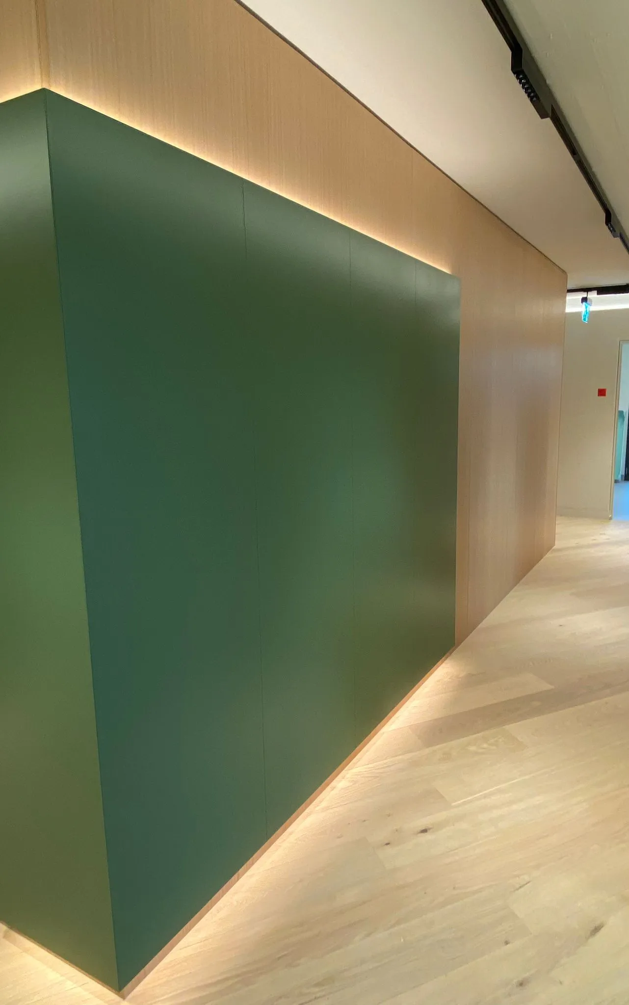 Flurgestaltung mit Akzentfarben